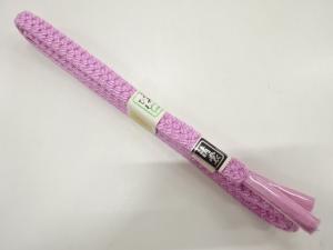 未使用品　正絹　手組帯締め